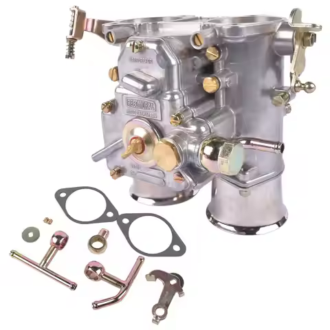 AP01 For Weber 55DCOE Carb 55mm Side Draft 2 Barrel Twin choke Electric Carburetor