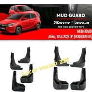 Promo Mudguard Mud Guard Agya Ayla 2023 2024 2025 Mud Carpet Wheel Carpet Non Body Kit Accessories T