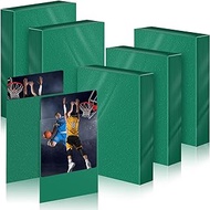 Gueevin 250 Counts Matte Card Sleeves 66 x 91 mm Trading Card Sleeve Sturdy Game Card Protector Sleeves Sports Baseball Football Card Sleeves Photocard Standard Card Sleeves (Dark Green)