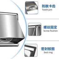 [48H Shipping] 304Stainless Steel4Inch5Inch6Inch Dryer Vent Dryer Vent Exhaust Vent Windproof Cover 