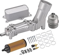 AOLIHAN 926-959 Upgraded Aluminum Engine Oil Cooler Fit For 2011-2016 Chrysler 200/300/Town&Country