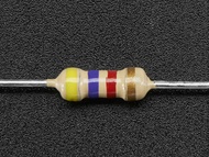 (50pcs) 1/2W Carbon Film Resistor (4.7 ohm to 4.7M ohm) - 5% Tolerance - 0.5W - Perintang 1/2 Watt R