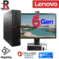 Lenovo ThinkCentre  Desktop CPU & Full Set Intel Core ( i5-6th Gen ]  Refurbished  See More ........