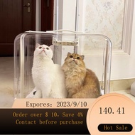 NEW 【48Hourly Delivery】Cat Bag Portable Pet Trolley Bag Cat Space Capsule Dog Luggage Cat Cage Transparent Large Capac