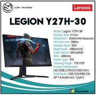 Lenovo Legion Y27H-30/Y27Q-30 Monitor 27" 2560x1440 180Hz 99%sRGB 16:9 ZZM TRADING