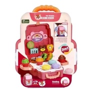 Mj Toy Ice Cream Dessert Ice Cream 3in1 21pcs Cooking Cooking Kitchen Kitchen Birthday Gifts Girls Age 3-4 5 6 Years Old Kindergarten Elementary School