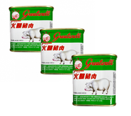 [3罐] 長城牌 - 火腿豬肉(午餐肉)【大方罐】 - 340g x 3