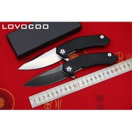 LOCOVOO High Quality ZT0095 Flipper folding knife 9CR18MOV blade