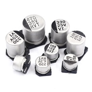 Chip Aluminum Electrolytic Capacitor SMD 16V 25V 35V 50V 100UF 220UF 470UF 47UF GUWB