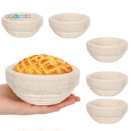 5Inch Banneton Bread Proofing Basket Round Dough Sourdough Proofing Basket Dough Proofing Bowls with