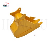 Upgrade Narrow Bucket HUINA 1550/1592/1593/1594/1580 Excavator 1/14 RC Metal Excavator HUINA Parts D