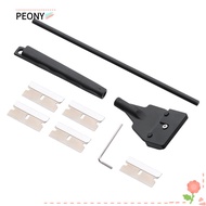 PEONIES Fish Tank Algae Scraper Anti Scratch Window Cleaning Algae Scraper Stainless Steel