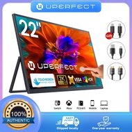 UPERFECT 22 Inch Touch Portable Monitor  2560*1440  2K Gaming Computer Display for Laptop, PC, MAC