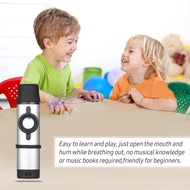 [LIS1] Aluminum Alloy Kazoo Woodwind Instrument Musical for Beginners Silver
