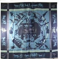 HERMES 絲質Scarf 90X90絲巾