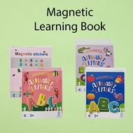 Magnetic Learning Book for Alphabet Letters or Numbers