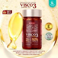 Olive Care Vitamin Minyak Ikan Kucing VISCO3 Murni & Alami Non-GMO Tinggi Omega 3 Omega 6 Omega 9 Fi