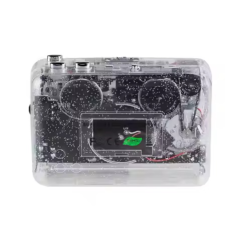 Cassette Player with Headphones Cassette to MP3 Converter Compact Vintage