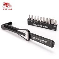 Car Repair Tool Torque Wrench Riding Tool YC-637 Bicycle Equipment Portable BIKEHAND Combination LNN