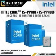 INTEL Core™ i5-14400/ i5-14400F CPU + B760 D5 LGA1700 Motherboard - 10 Cores 16 Threads | COMBO SET