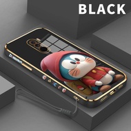 Casing HP POCO Pocophone F1 Case Softcase Kesing Phone Cesing Cassing Lembut Lucu Doraemon untuk Cha