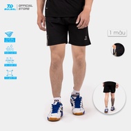 Quần Cầu Lông Nam Bulbal Glitch BS2003 Đen Chất Vải Bull-Wave Thoáng Mát Dùng Trong Tập Luyện Và Thi