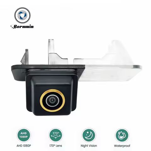 Bornwin Car Reversing Camera For Smart Fortwo 451 Four/Smart ED Car HD Night Vision CVBS AHD 1080P V