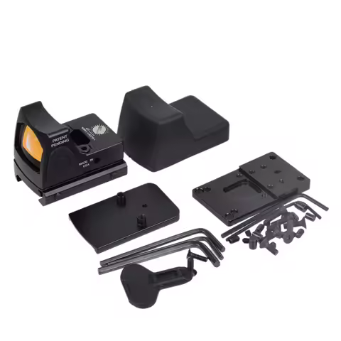 Tactical Metal RM Red Dot Sight Rifle Reflex Sight Scope 20mm Rail For Airsoft Glock Taurus Pistola 