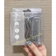 Japan 3COINS Anti-Static COMB METAL 3COINS Hairdressing