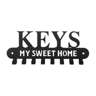 Rak Besi Dinding Gantungan Kunci Tempel Tembok Minimalis Vintage Key Holder - My Sweet Home