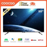 ส่งฟรี COOCAA 50S6GPRO ทีวี 50 นิ้ว Inch Android TV LED 4K UHD มีของพร้อมส่ง As the Picture One