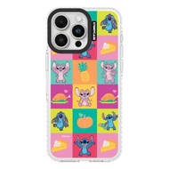 閃亮亮 - 史迪奇和安琪的聖誕圖案 iPhone 手機殼 磁吸保護殼