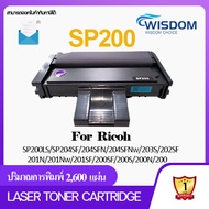 Laser Toner SP200 หมึกปริ้นเตอร์ เลเซอร์เทียบเท่า for Printer เครื่องปริ้น Ricoh SP220SFNW SP200 200N 200S 200SF SP201HE SP203 SP204 210SU 210SF SP212nw SP211 202SF 213SNW 213SFNW 213NW รุ่น SP200/S200/P200