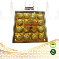 Coklat Perero Ailisha Elshanum premium 200gr Mika -cokelat lumer cruncy snack food