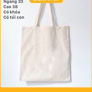 Túi tote canvas in theo yêu cầu vải dày dặn in siêu nét