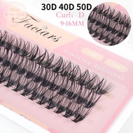 30D/40D/50D Eyelash Extension Mixed Individual Lashes Extensionr( D-9-16 Mix )