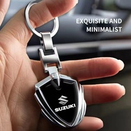 Car Styling 3D Metal Key Rings Car Logo Fashion Keychain For Suzuki Swift Sport Jimny Grand Vitara A