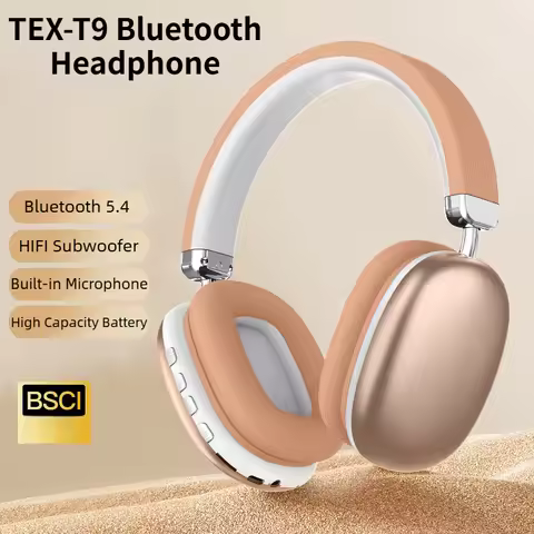 2026 NEW Bluetooth Wireless Headphones HIFI Stereo Bass Noise Reduction Mic Earphones for Iphone Lap