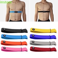 INSTORE Heart Rate Monitor Strap Adjustable Quality Soft Running Accessories Band Strap Wireless Heart Rate Sensing For Polar H7 Wahoo For Wahoo Chest Belt