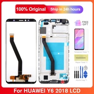 5.7'' Original Screen For Huawei Y6 2018 ATU L31 L21 LX1 L42 LCD Display Touch Screen Digitizer For Huawei Y6 Prime 2018 Screen