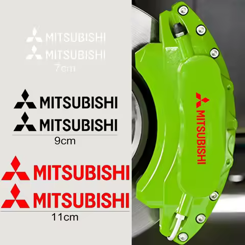 Car Brake Caliper Cover Vinyl Decals Fashion Styling for Mitsubishi Lancer Mirage ASX Montero L200 O