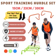 5 PCS football training hurdles set hurdle track and field training equipment hurdle bola sepak