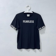 KATUN Manzone T-Shirts Fearless Cotton Men's Clothing Cotton T-Shirts Size M Length 61 cm Width 42 c