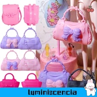 LUMINISCENCIA 1/6 Doll Accessories, Plastic Fashion Doll Handbag,  5 Styles Doll Purse Accessories D