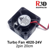 DC Cooling Fan 4020 24v cable 20cm
