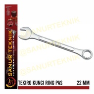 Kunci Ring Pas / Combination Wrench Tekiro 22Mm / 22 Mm Tbk