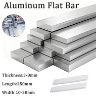 6061 Aluminium Flat Bar Plate Thickness 3mm 4mm 5mm 6mm 8mm Aluminum Alloy Sheet Square Rod Solids R