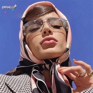 OKHALLO Y2K Sun Glasses Retro Fashion 2000'S Cyber Eyewear Wrap Around