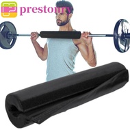 PRESTONRY Barbell Pad Pad Cover Fitness High Elastic Foam For Standard Barbells Shoulder Support Bar