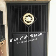 pintu besi kasa nyamuk minimalis